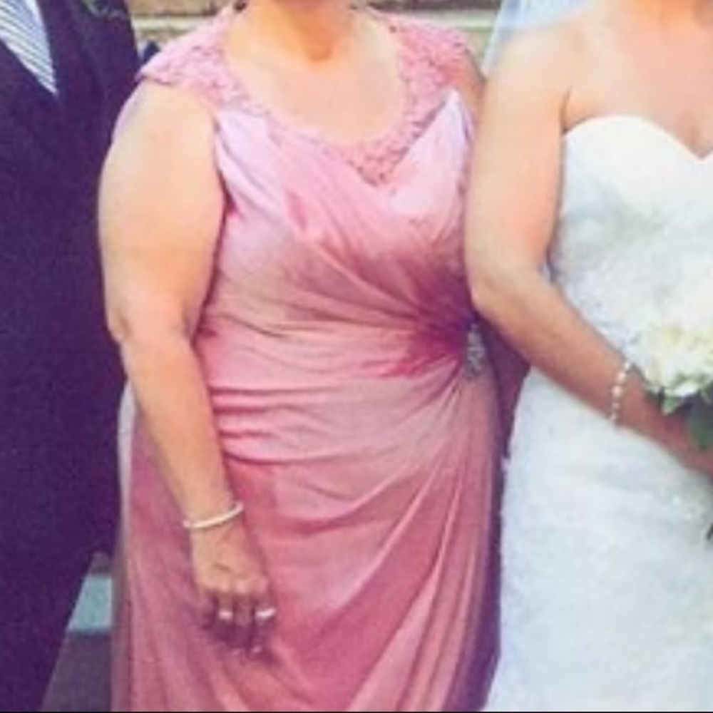 Pink Mother of the Bride Dress